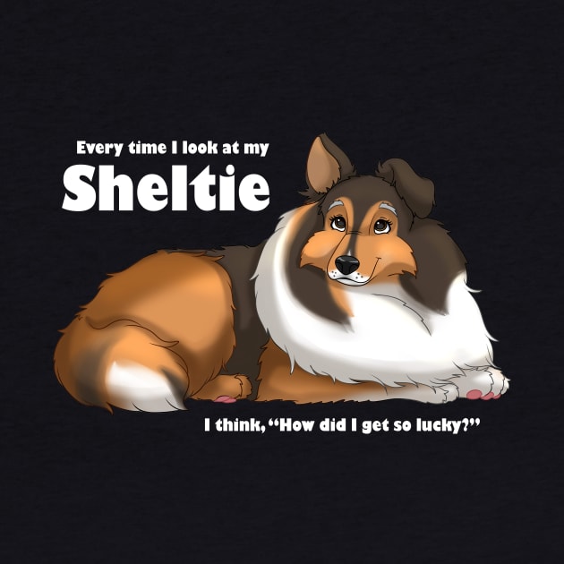 Lucky Sheltie by You Had Me At Woof